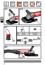 Предварительный просмотр 5 страницы Milwaukee DEG 125 Original Instructions Manual