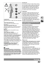 Предварительный просмотр 210 страницы Milwaukee HATCHET M12 FHS Original Instructions Manual