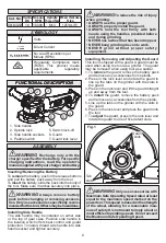 Preview for 6 page of Milwaukee HD18 AG125 Operator'S Manual