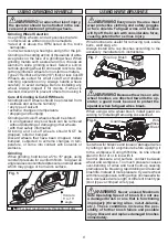 Preview for 8 page of Milwaukee HD18 AG125 Operator'S Manual