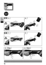 Preview for 13 page of Milwaukee HEAVY DUTY M18 FHSAG125XPDB Original Instructions Manual