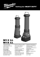 Preview for 1 page of Milwaukee HEAVY DUTY M18 LL-0 Original Instructions Manual