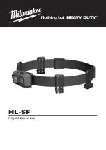 Milwaukee HL-SF Original Instructions Manual предпросмотр