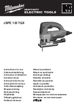 Preview for 1 page of Milwaukee JSPE 135 TQX Instructions For Use Manual