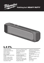 Milwaukee L4 FL Original Instructions Manual preview