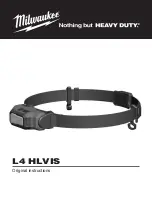 Milwaukee L4 HLVIS Original Instructions Manual preview