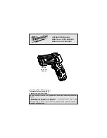 Предварительный просмотр 1 страницы Milwaukee Laser Temp-Gun 2265-20 Operator'S Manual