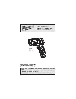 Preview for 1 page of Milwaukee Laser Temp-Gun Operator'S Manual