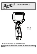 Предварительный просмотр 1 страницы Milwaukee M-Spector 360 Operator'S Manual