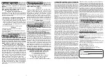 Preview for 8 page of Milwaukee M12 0852-20 Operator'S Manual