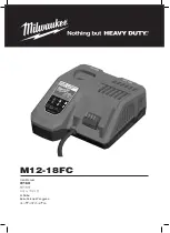 Предварительный просмотр 1 страницы Milwaukee M12-18FC User Manual