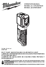 Preview for 1 page of Milwaukee M12 2127-20 Operator'S Manual