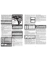 Preview for 3 page of Milwaukee M12 2401-20 Operator'S Manual