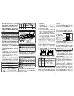 Preview for 3 page of Milwaukee M12 2415-20 Operator'S Manual