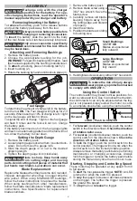 Preview for 4 page of Milwaukee M12 2435-20 Operator'S Manual