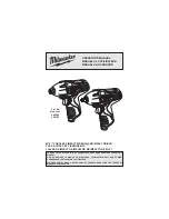 Milwaukee M12 2450-20 Operator'S Manual предпросмотр