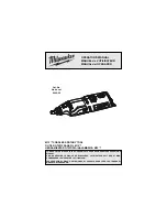 Предварительный просмотр 1 страницы Milwaukee M12 2460-20 Operator'S Manual