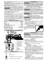 Preview for 3 page of Milwaukee M12 2488-20 Operator'S Manual