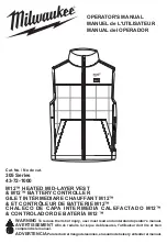 Предварительный просмотр 1 страницы Milwaukee M12 305 Series Operator'S Manual