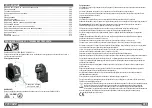 Предварительный просмотр 266 страницы Milwaukee M12 CLLP Original Instructions Manual