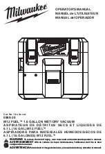 Предварительный просмотр 1 страницы Milwaukee M12 FUEL 0960-20 Operator'S Manual