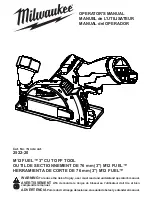 Предварительный просмотр 1 страницы Milwaukee M12 Fuel 2522-20 Operator'S Manual