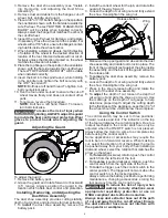 Предварительный просмотр 6 страницы Milwaukee M12 Fuel 2522-20 Operator'S Manual