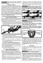 Preview for 4 page of Milwaukee M12 FUEL HACKZALL 2520-20 Operator'S Manual