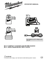 Preview for 1 page of Milwaukee M12B2 Operator'S Manual