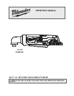 Preview for 1 page of Milwaukee M12BRAID Operator'S Manual