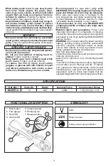 Preview for 3 page of Milwaukee M12HPT-0 Operator'S Manual