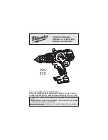 Предварительный просмотр 1 страницы Milwaukee M18 2610-20 Operator'S Manual