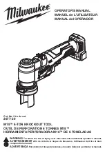 Milwaukee M18 2677-20 Operator'S Manual preview