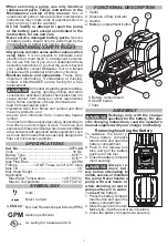 Preview for 3 page of Milwaukee M18 2771-20 Operator'S Manual