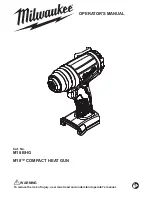 Предварительный просмотр 1 страницы Milwaukee M18 BHG Operator'S Manual