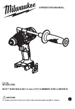 Milwaukee M18 BLPD2 Operator'S Manual preview