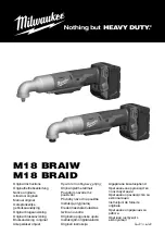 Milwaukee M18 BRAID Original Instructions Manual preview