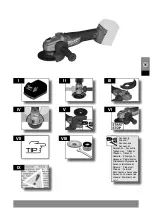 Предварительный просмотр 3 страницы Milwaukee M18 CAG115X Original Instructions Manual