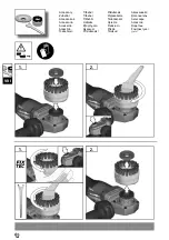 Preview for 14 page of Milwaukee M18 CAG115X Original Instructions Manual