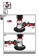 Предварительный просмотр 6 страницы Milwaukee M18 CAG115XPDB Original Instructions Manual