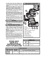 Preview for 4 page of Milwaukee M18 CDEX Operator'S Manual