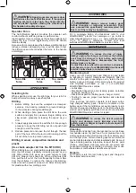 Preview for 5 page of Milwaukee M18 CHX Operator'S Manual