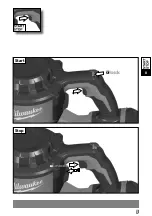 Предварительный просмотр 8 страницы Milwaukee M18 CV Instructions Manual