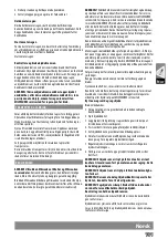 Предварительный просмотр 104 страницы Milwaukee M18 FCHS Original Instructions Manual