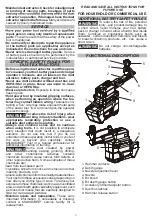 Preview for 3 page of Milwaukee M18 FDEX Operator'S Manual