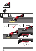 Предварительный просмотр 14 страницы Milwaukee M18 FLAG230XPDB Original Instructions Manual