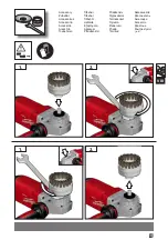 Предварительный просмотр 17 страницы Milwaukee M18 FLAG230XPDB Original Instructions Manual