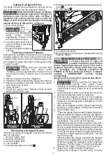 Preview for 6 page of Milwaukee M18 FN15GA Operator'S Manual