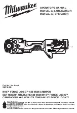 Milwaukee M18 FORCE LOGIC 2679-20 Operator'S Manual preview