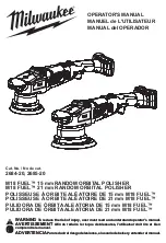 Предварительный просмотр 1 страницы Milwaukee M18 FUEL 2684-20 Operator'S Manual